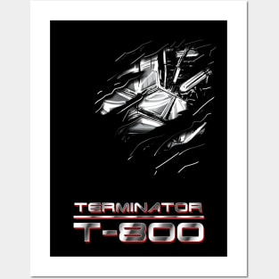 Terminator T-800 Posters and Art